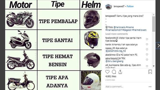 Meme Otomotif Pekan Ini Tipe Tipe Biker Kamu Yang Mana