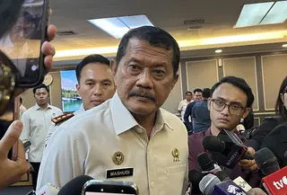 Direktur Jenderal Pemasyarakatan (Dirjenpas) Mashudi di Ruang Rapat Komisi XIII DPR RI, Kompleks Parlemen, Jakarta, Senin (28/9/2026). (Liputan6.com/Winda Nelfira).