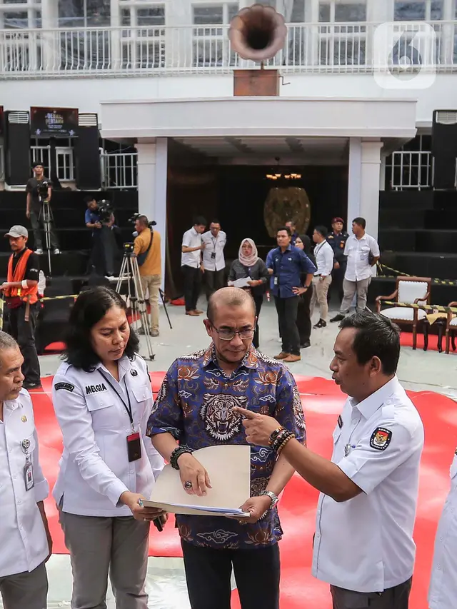 Ketua KPU Hasyim Asy'ari Pastikan Kesiapan Debat Pertama Capres/Cawapres Pemilu 2024