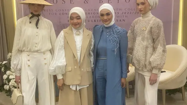 Ayu Dyah Andari dan Putri Zulkifli Hasan kolborasi untuk tampil di London Fashion Week 2023