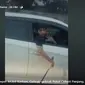 Video yang diduga aksi begal di Jalan Tol Tangerang viral di media sosial. Pelaku pengemudi&nbsp;Brio telah ditangkap polisi. (Facebook VIRAL NEWS)
