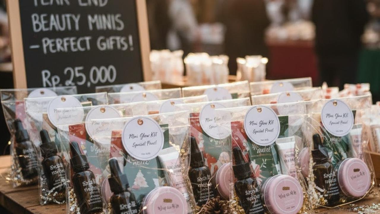 Ilustrasi Paket Perawatan Diri / Beauty Mini