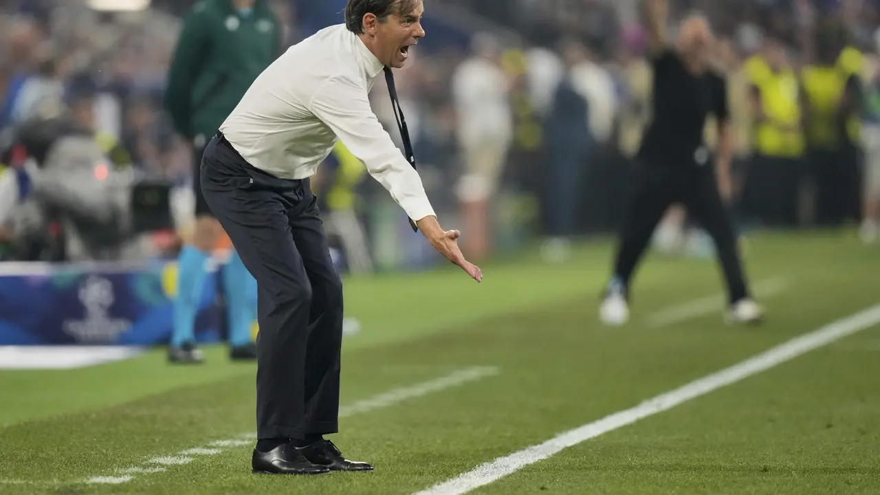 Pelatih Inter Milan Simone Inzaghi