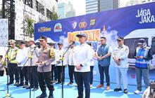 Jasa Raharja Hadiri Pelepasan Mudik Gratis Polri Presisi, Angkut 4.009 Pemudik