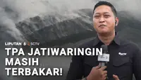 TPA Jatiwaringin Masih Terbakar