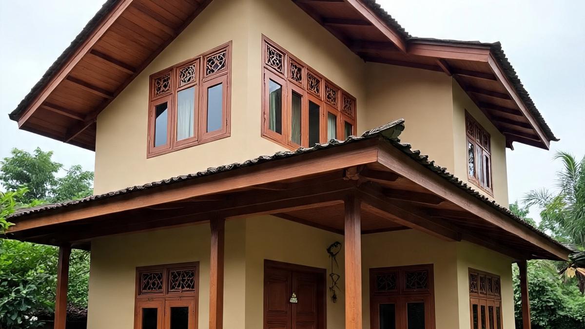 12 Gambar Rumah Sederhana Ukuran 6x9 2 Lantai, Jadi Inspirasi Renovasi