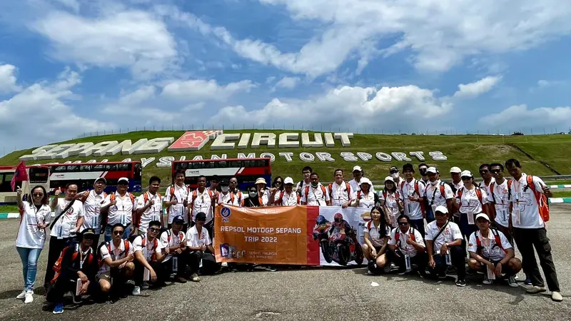 Repsol Boyong 100 Rekanan Jelajah MotoGP Sepang 2022 (Ist)