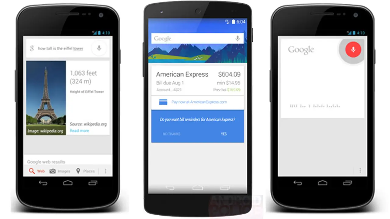 Fitur Google Now