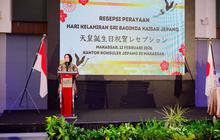 Wagub Sulsel Sampaikan Pesan Siri’ na Pacce di Perayaan Kaisar Jepang, Perkuat Kemitraan