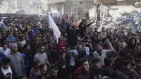 Hari Kedua Ribuan Warga Palestina Demo Anti-Hamas: Keluar dari Gaza!