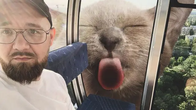 Seniman Kreatif, 8 Foto Seandainya Kucing di Dunia Berukuran Raksasa