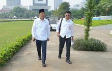 Mensos dan Wamensos Hadiri Upacara HUT ke-80 TNI di Monas