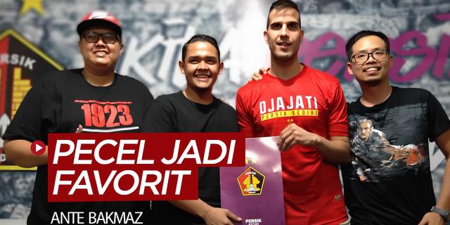 VIDEO: Pemain Asing Persik, Ante Bakmaz Jatuh Cinta dengan Pecel