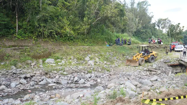 Antisipasi Banjir Lahar Dingin di DAS Anai, Kementerian PU Bangun 9 Sabo Dam Gunung Marapi Sumbar