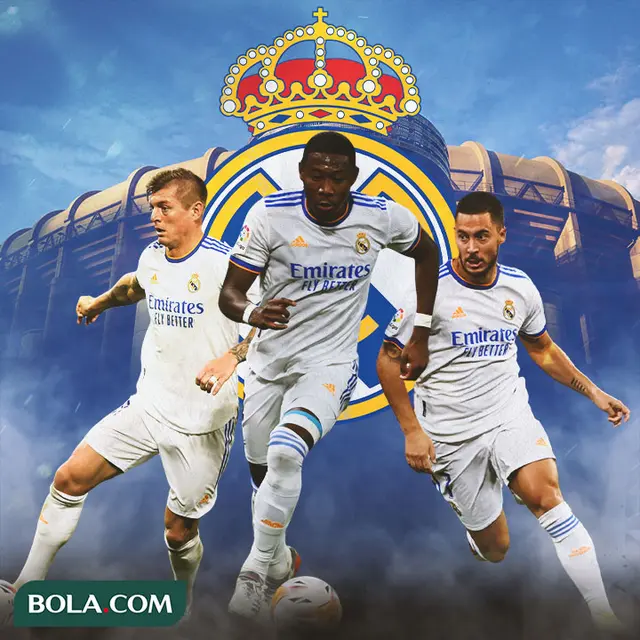 Real Madrid - Toni Kroos, David Alaba, Eden Hazard