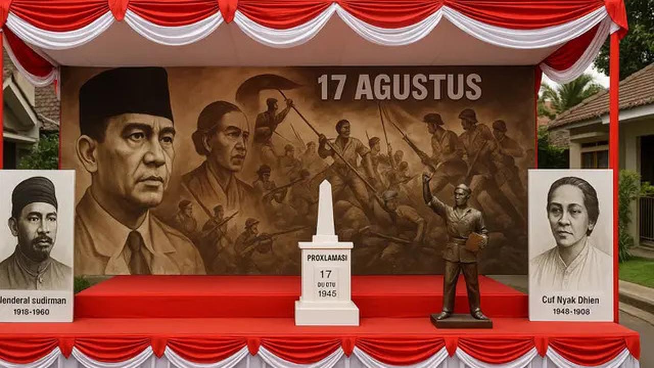 8 Dekorasi Panggung 17 Agustus Simple Elegan untuk Acara di Desa hingga Perumahan