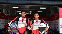 Dua pembalap binaan PT Astra Honda Motor (AHM) siap menghadapi seri perdana Kejuaraan Nasional (Kejurnas) Balap Motor pada ajang Mandalika Racing Series di Pertamina Mandalika International Street Circuit, Nusa Tenggara Barat pada akhir pekan ini (4-5/3). (AHM)