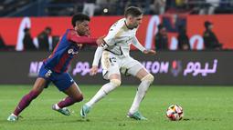 Kemenangan telak ini mengukuhkan Real Madrid sebagai juara Piala Super Spanyol tahun ini. (AP Photo)