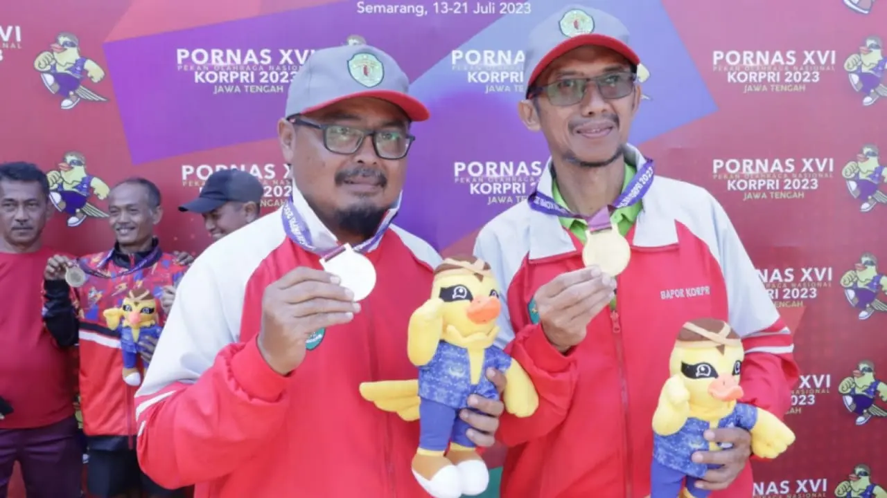 Tim Kaltim Bikin Bangga, Raih Emas di Penghujung PORNAS KORPRI 2023