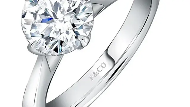 Cincin Berlian Alegria Frank & co.