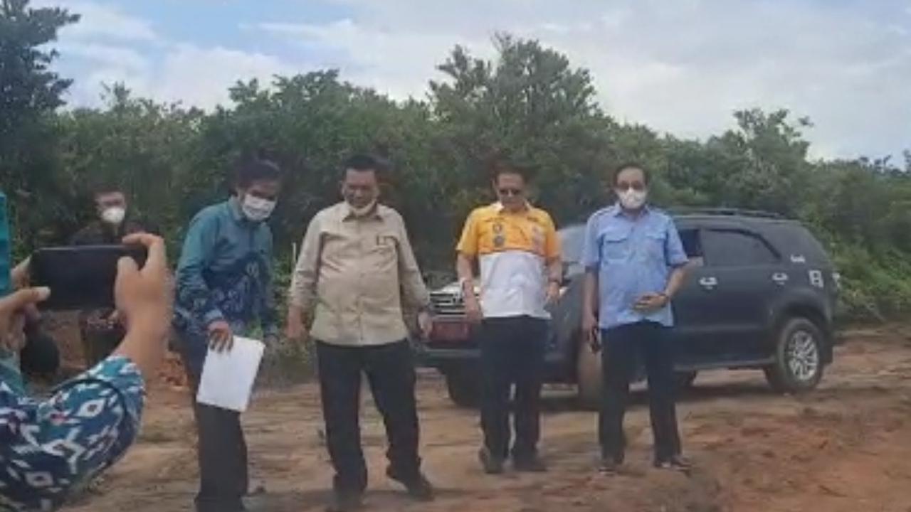 Lokasi landing point Jembatan Babin.