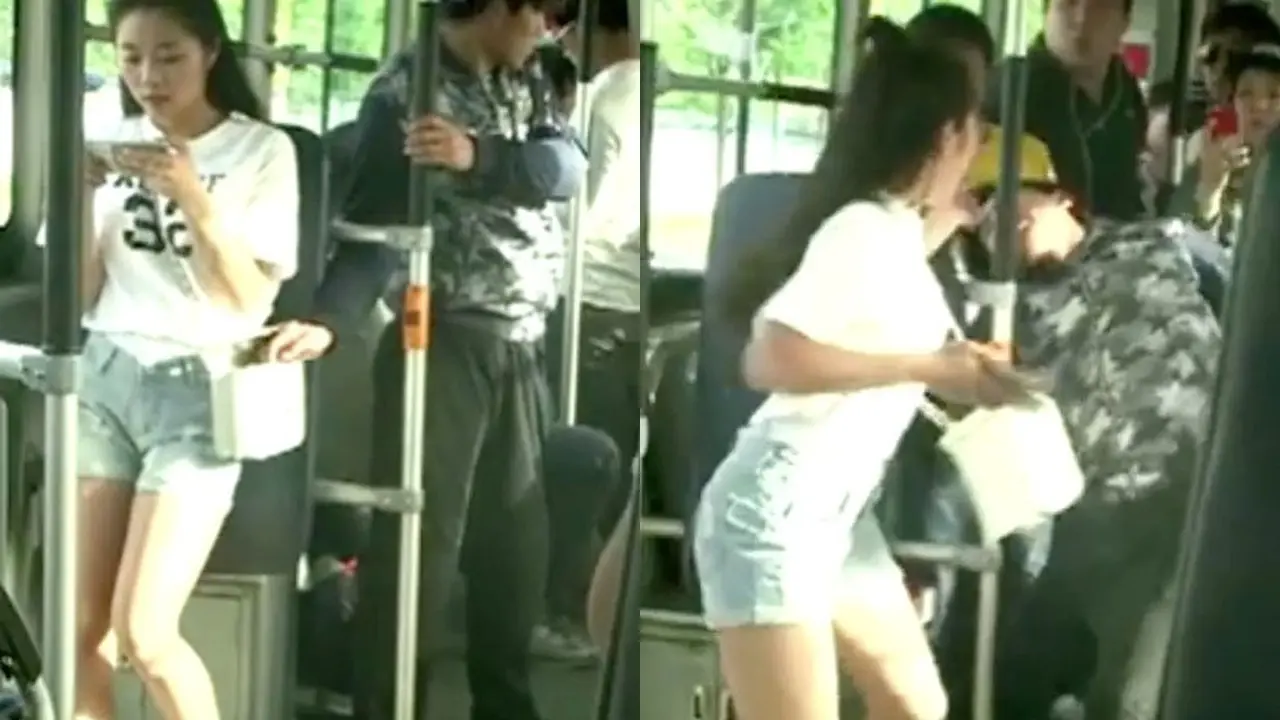 Tendangan Karate Gadis Remaja Ini Bikin Pencopet di Bus Klenger 