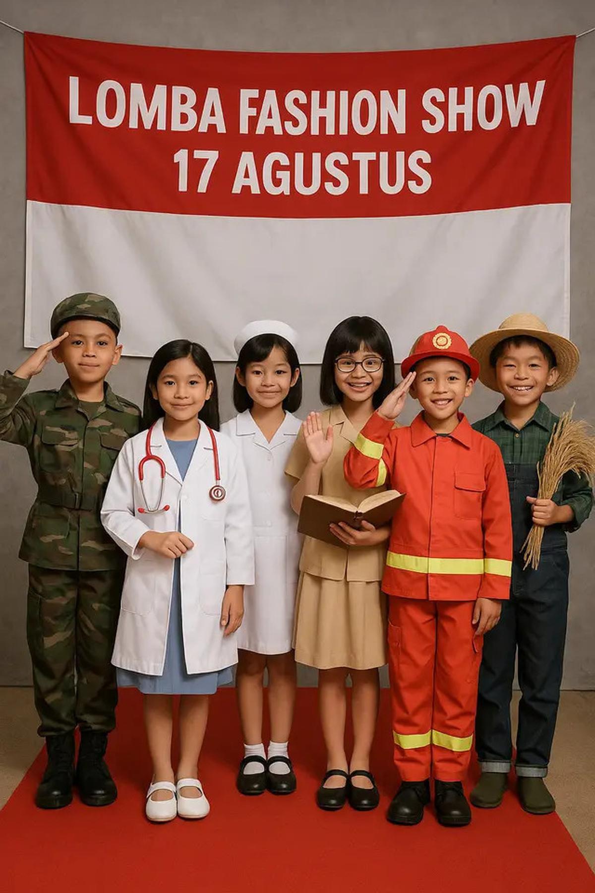 6 Ide Lomba Fashion Show 17 Agustus 2025 untuk Anak, Seru dan Penuh Warna
