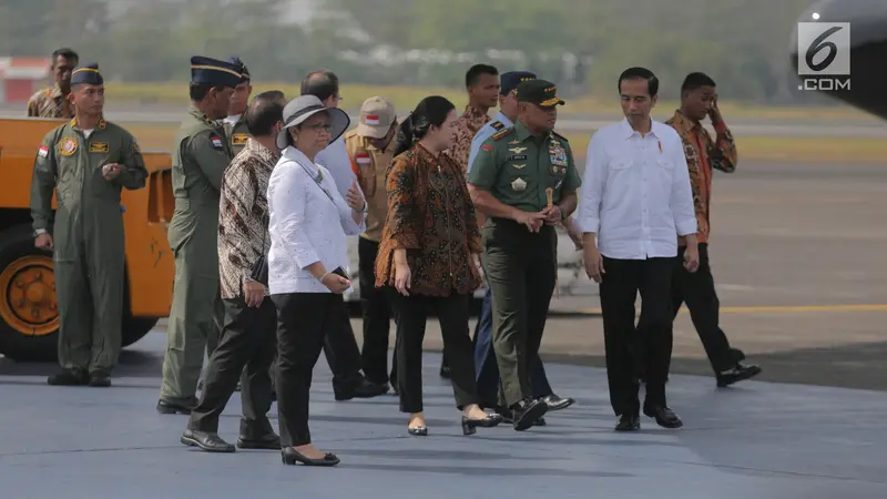 Jokowi Lepas Pengiriman Bantuan untuk Pengungsi Rohingya