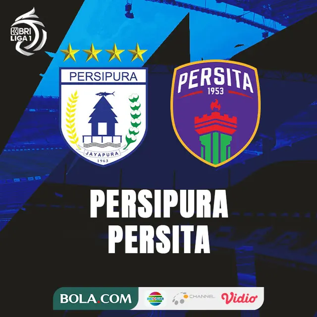 BRI Liga 1 - Persipura Jayapura Vs Persita Tangerang