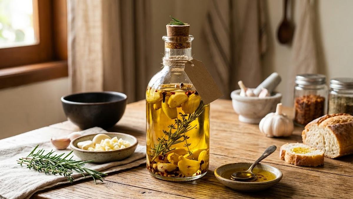 Cara Membuat Minyak Bawang Putih (Garlic Oil) Harum yang Awet Berbulan-bulan Tanpa Tengik