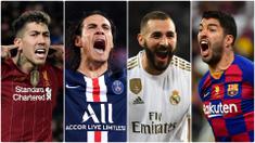 Nomor punggung sembilan telah menjadi identitas para penyerang sejak lama. Sebelum setiap pemain memiliki nomor punggung tetap, sembilan selalu dimiliki ujung tombak setiap tim. Berikut 5 pemain bernomor punggung 9 yang tetap tajam di depan gawang. (Kolase foto AFP)