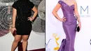 Kelly Osbourne berhasil mengurangi berat badannya seberat 19kg. (Jon Furniss/WireImage; Jason Merritt/WireImage/USMagazine)
