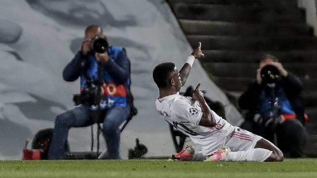 FOTO: Vinicius Junior Cetak Brace, Real Madrid Tekuk Liverpool 3-1 - Vinicius Junior