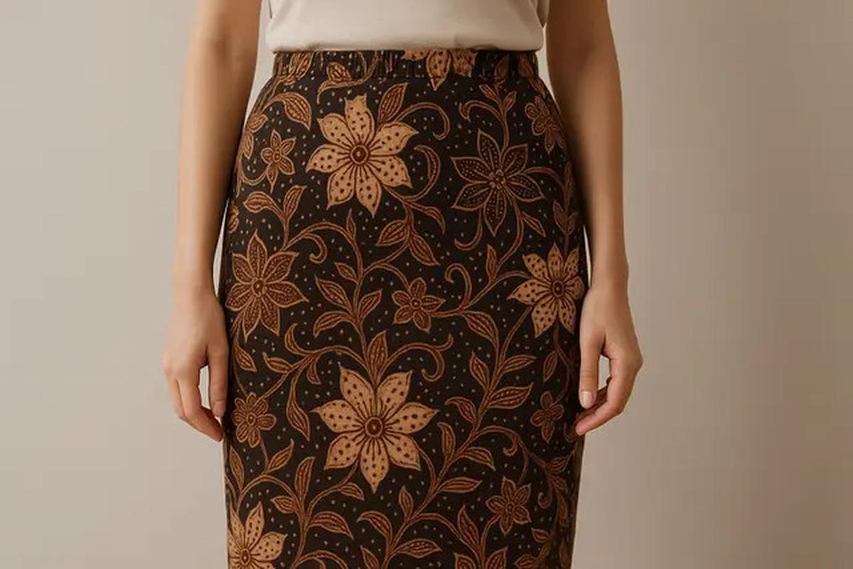 9 Model Rok Span Batik 2025 untuk Gaya Kasual, Tampil Stylish dengan Kombinasi Klasik-Modern