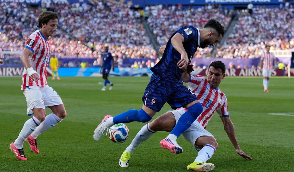 FOTO: Prancis Melaju ke Perempat Final Usai Kalahkan Paraguay