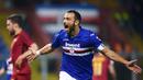 1. Fabio Quagliarella (Sampdoria) - 21 Gol (8 Penalti). (AFP/Marco Bertorello)