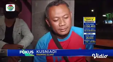 Fokus Pagi mengangkat beberapa topik berita sebagai berikut, Kapal Tenggelam Di Selat Bali, Angin Kencang, Ratusan Rumah Rusak, Pasien Covid-19 Diangkut Mobil Bak, Oksigen Habis.