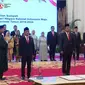 Presiden Joko Widodo (Jokowi) kembali melakukan reshuffle kabinet dan mengangkat 3 menteri serta 1 wakil menteri di Istana Kepresidenan Jakarta, Senin (19/8/2024). (Tangkapan Layar YouTube Sekretariat Presiden)