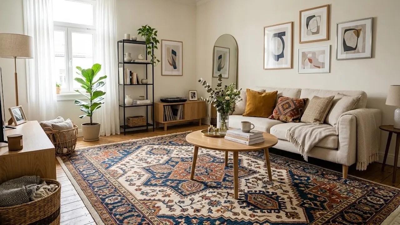 Karpet besar di rumah