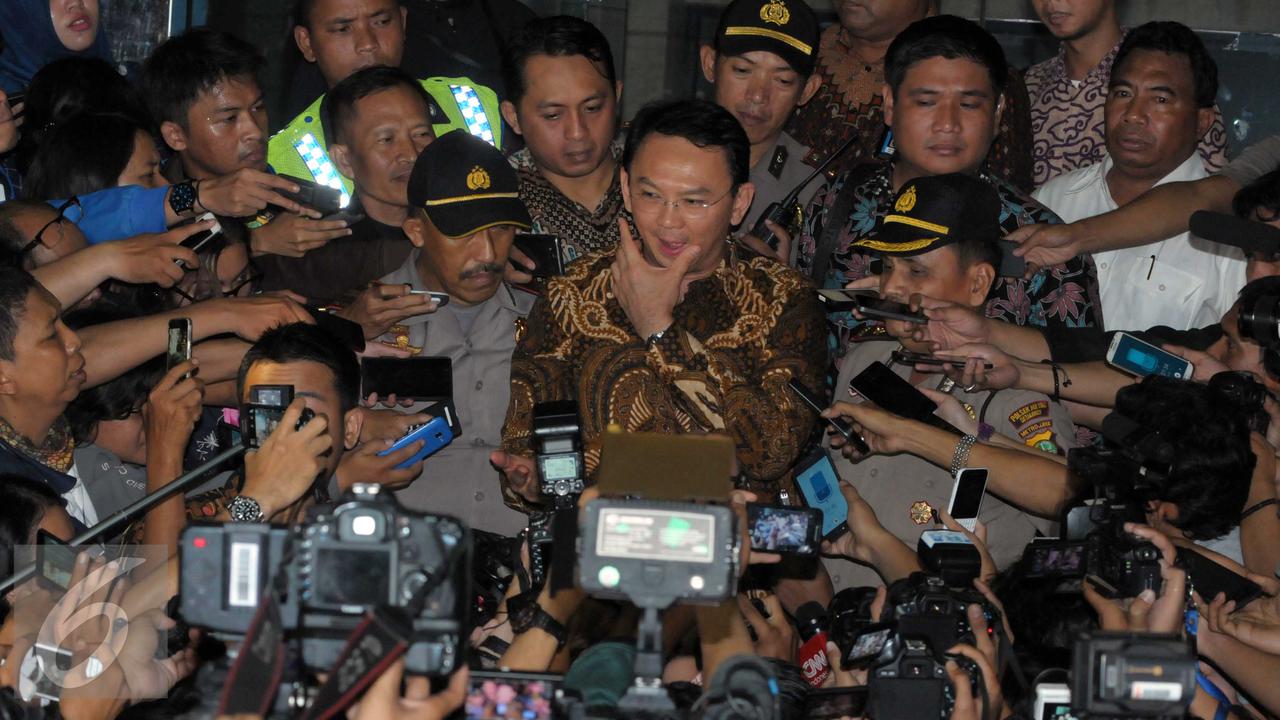 20160412-Ahok Usai Diperiksa KPK- Basuki Tjahaja Purnama -Jakarta- Helmi Afandi
