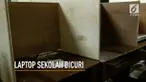 Sebanyak 34 buah laptop milik sebuah sekolah hilang digondol maling. Akibatnya, ujian nasional terancam gagal di sekolah ini.