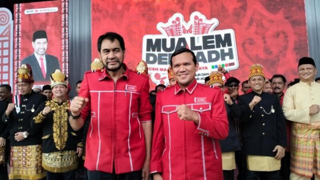 Calon Gubernur dan Wakil Gubernur Aceh, Muzakir Manaf (Mualem) dan H. Fadhlullah (Dek Fadh) (Istimewa)