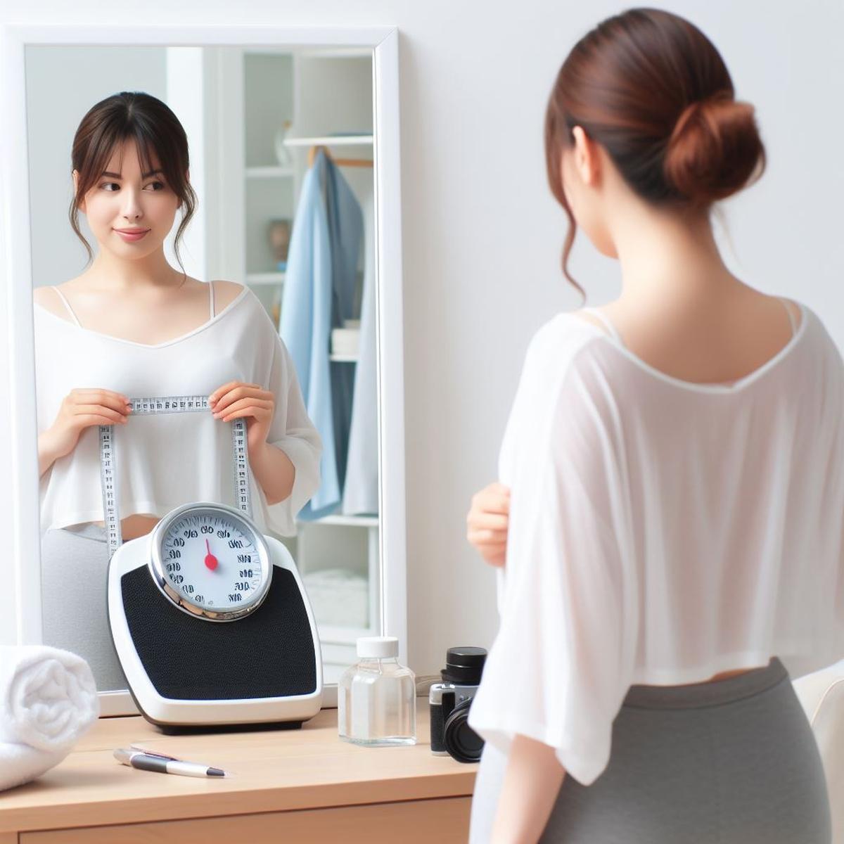 Ilustrasi Menimbang badan