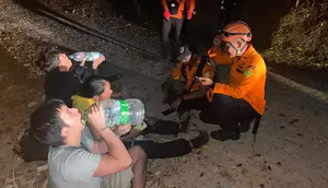 Peta Navigasi Bermasalah, 4 Mahasiswa Tersesat di Gunung Tanjung