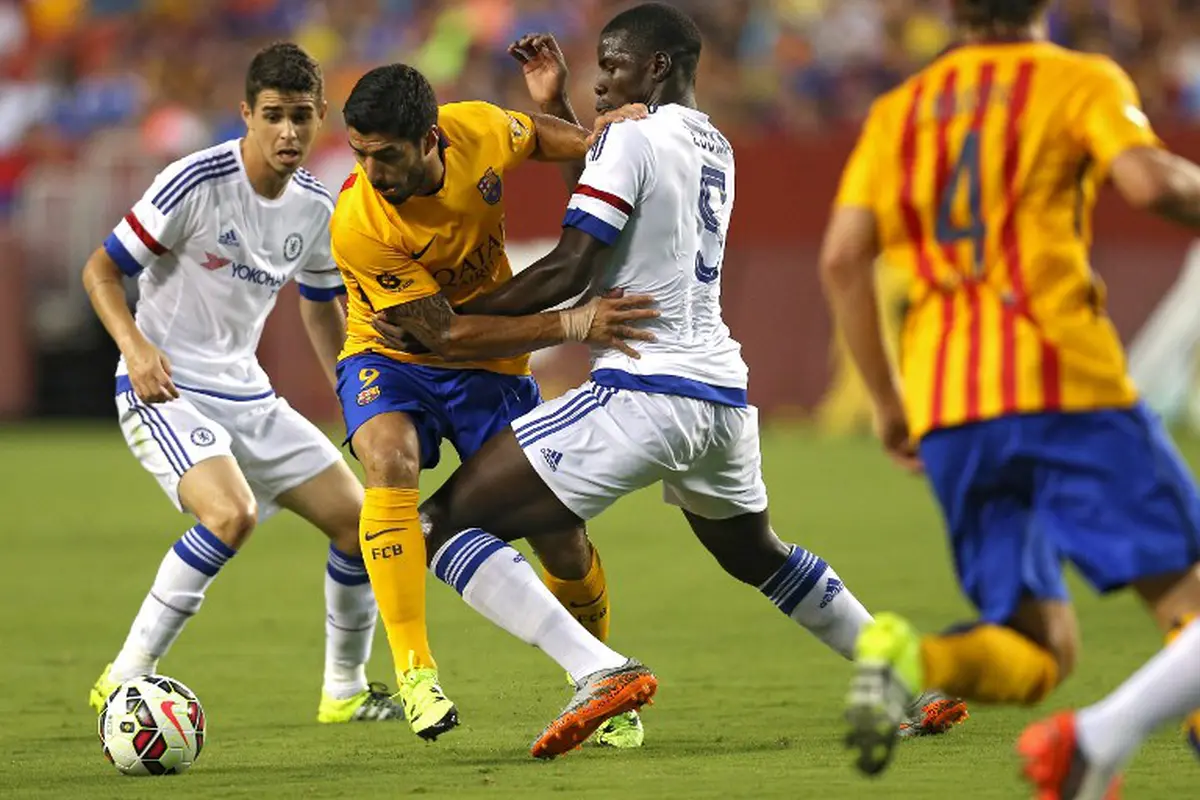 Chelsea vs Barcelona (Patrick Smith/Getty Images/AFP ) 