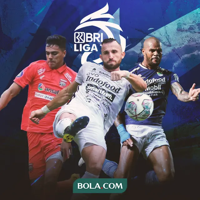 Liga 1 - Ilustrasi David da Silva, Matheus Pato, Ilija Spasojevic