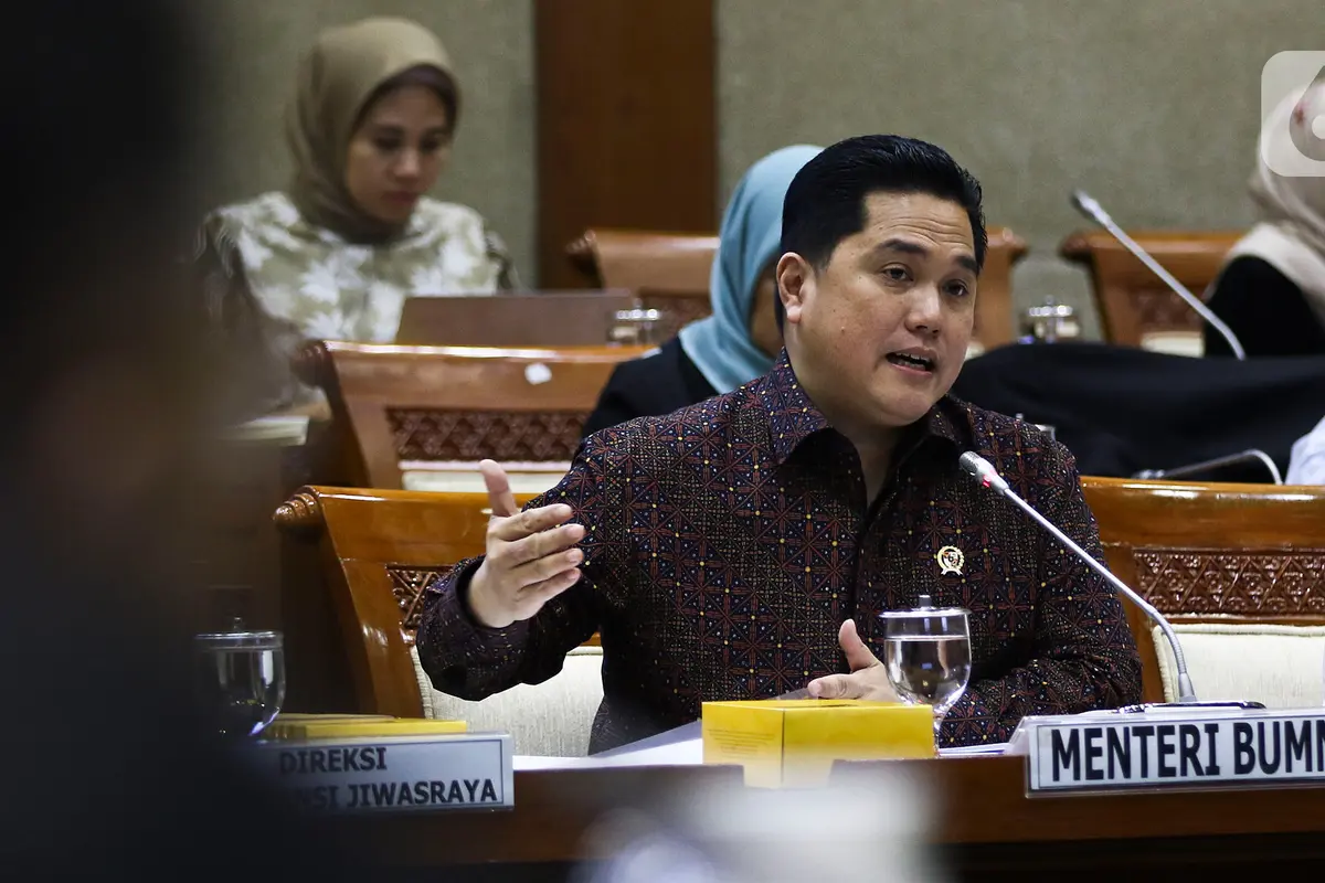 Erick Thohir Bahas Jiwasraya