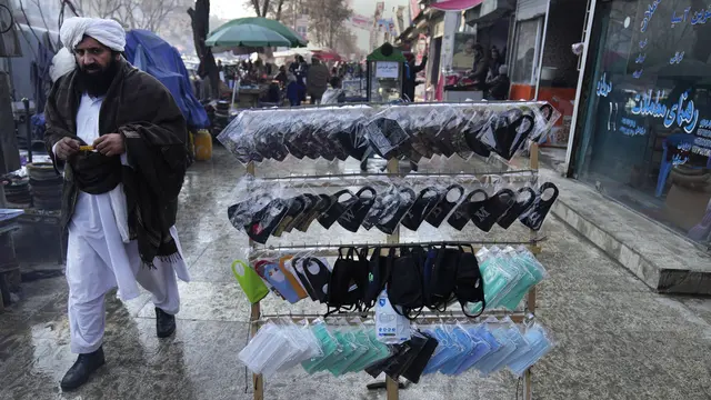 FOTO: Gelombang Baru COVID-19 Menghancurkan Sistem Kesehatan Afghanistan