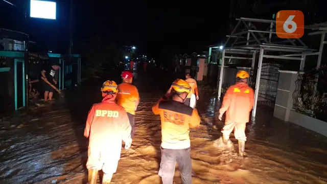 Banjir mulai surut di Kota Palopo (Liputan6.com/Fauzan)