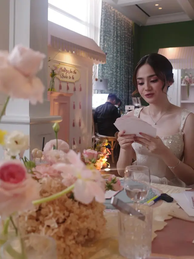 Potret Dekorasi Acara Bridal Lunch Syifa Hadju (Foto: Instagram marginw)
